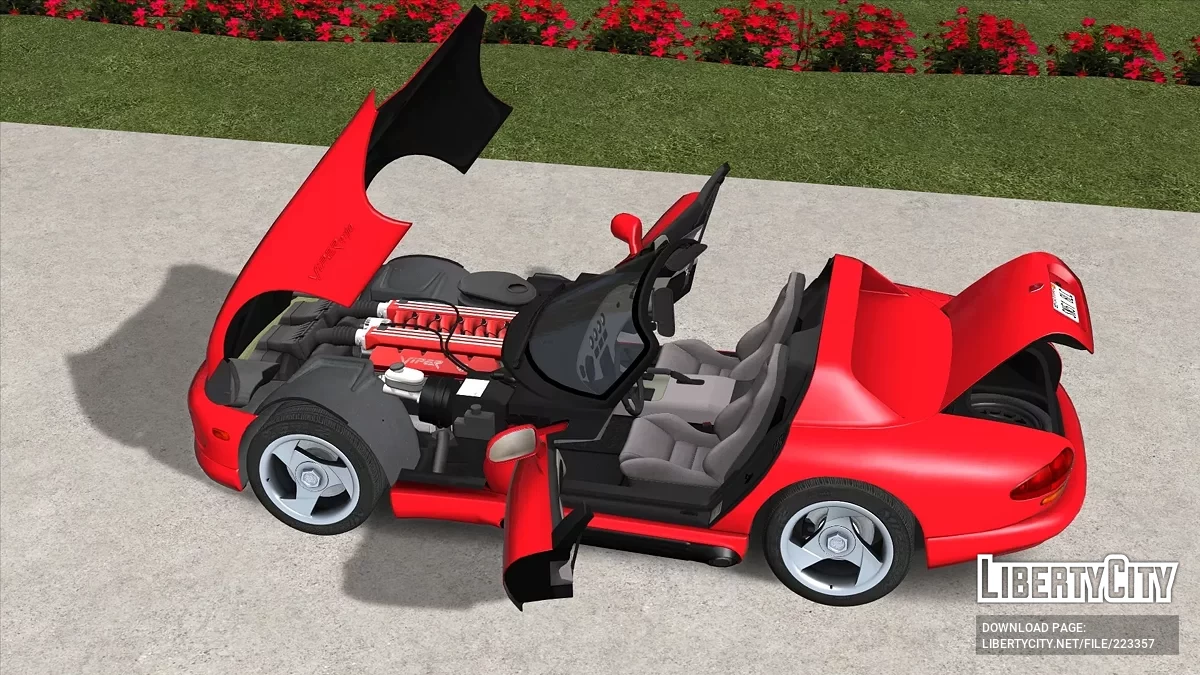 Dodge Viper RT/10 1992 / GTA San Andreas