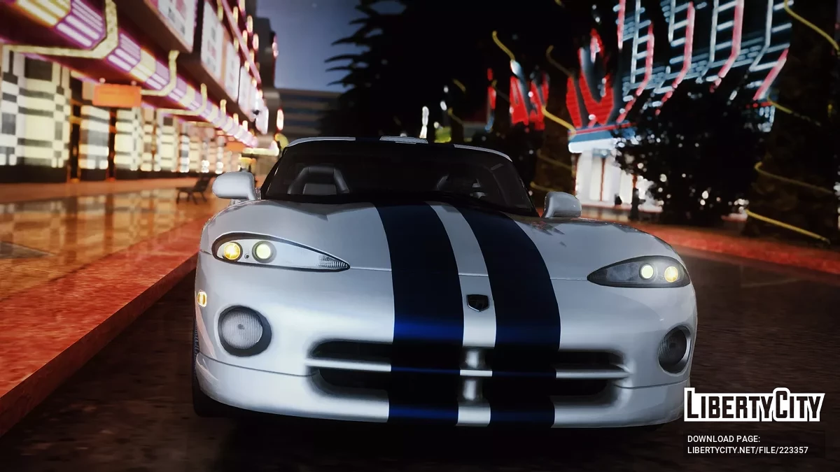 Dodge Viper RT/10 1992 / GTA San Andreas