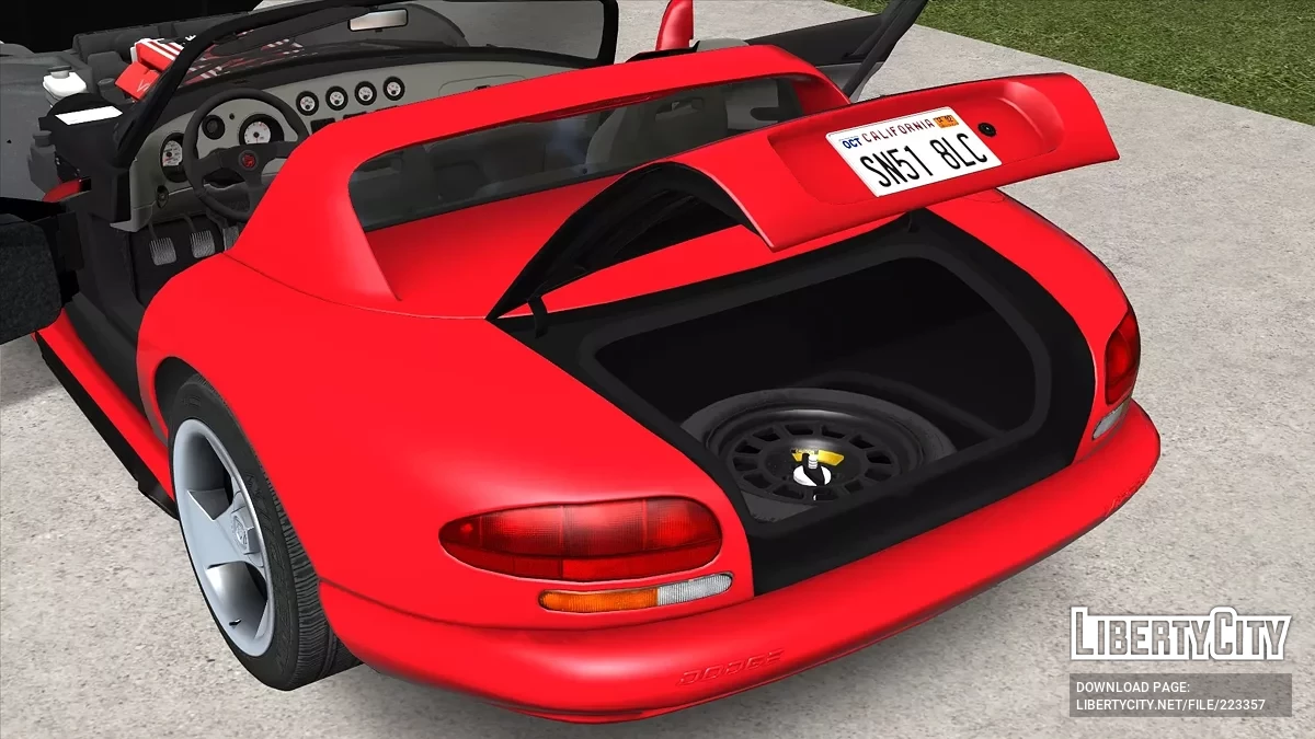 Dodge Viper RT/10 1992 / GTA San Andreas