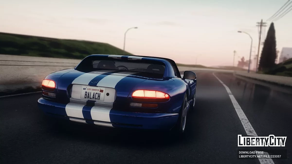 Dodge Viper RT/10 1992 / GTA San Andreas