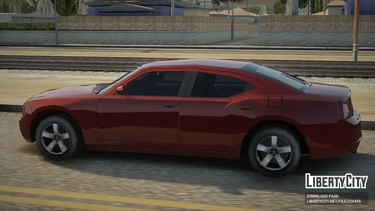 Dodge Charger 2008 Civil Version / GTA San Andreas