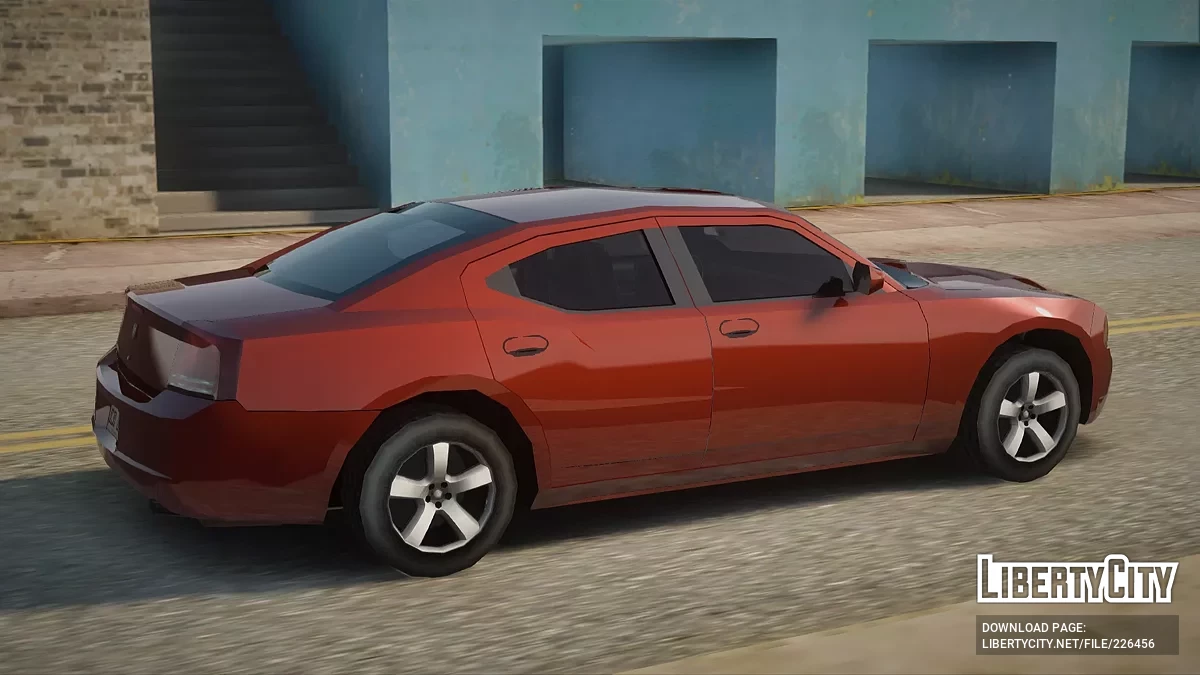 Dodge Charger 2008 Civil Version / GTA San Andreas