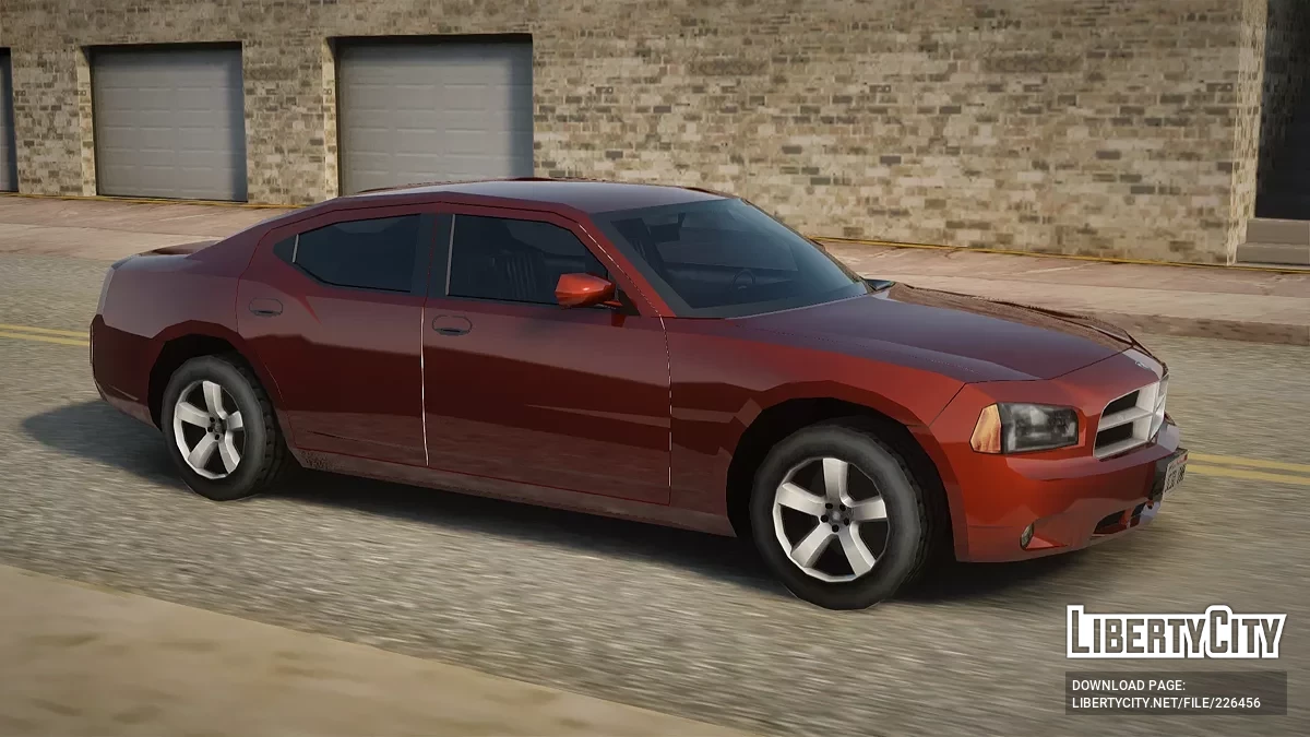 Dodge Charger 2008 Civil Version / GTA San Andreas
