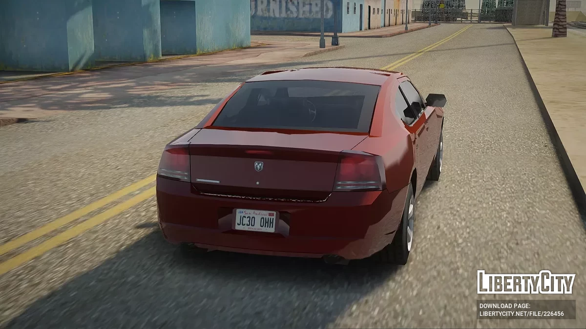 Dodge Charger 2008 Civil Version / GTA San Andreas