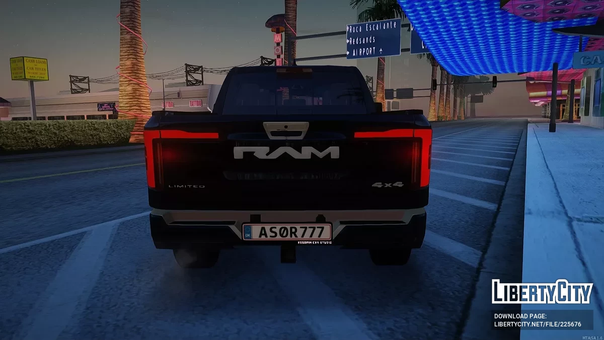 Dodge Ram 1500 2025 / GTA San Andreas