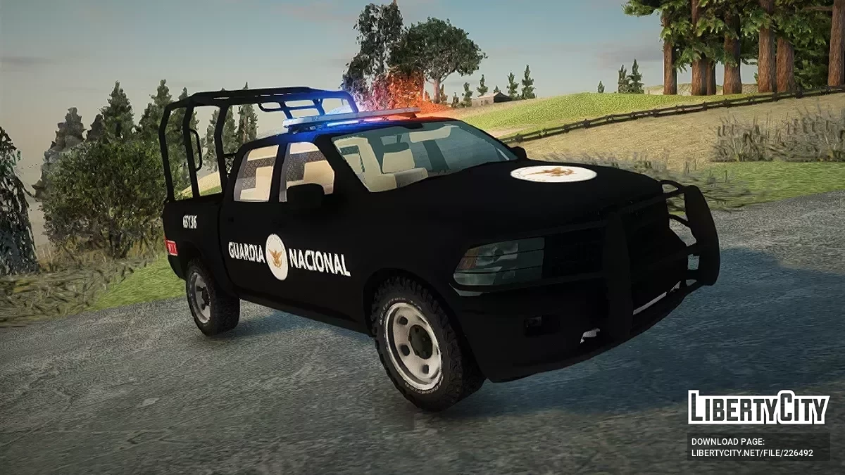 Dodge Ram 1500 Guardia Nacional FERI / GTA San Andreas