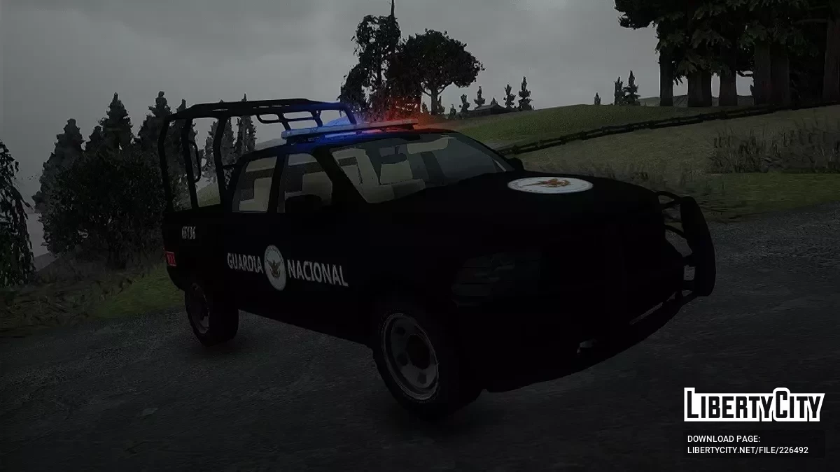Dodge Ram 1500 Guardia Nacional FERI / GTA San Andreas