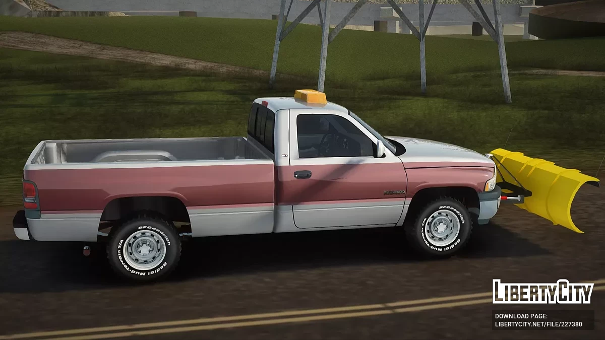 Dodge Ram Снегоуборщик / GTA San Andreas