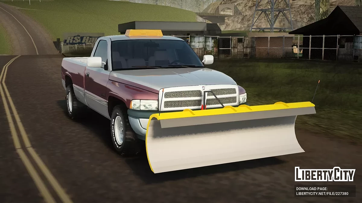 Dodge Ram Снегоуборщик / GTA San Andreas