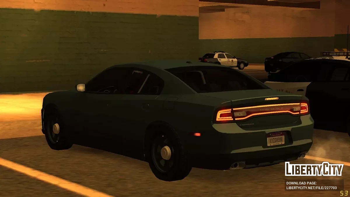 Restored 2012 Dodge Charger Unmarked / GTA San Andreas
