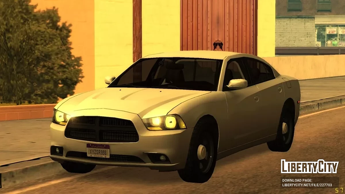 Restored 2012 Dodge Charger Unmarked / GTA San Andreas