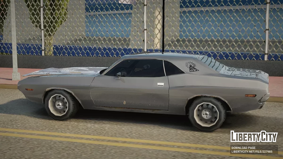 Ржавый Dodge Challenger 1972 / GTA San Andreas
