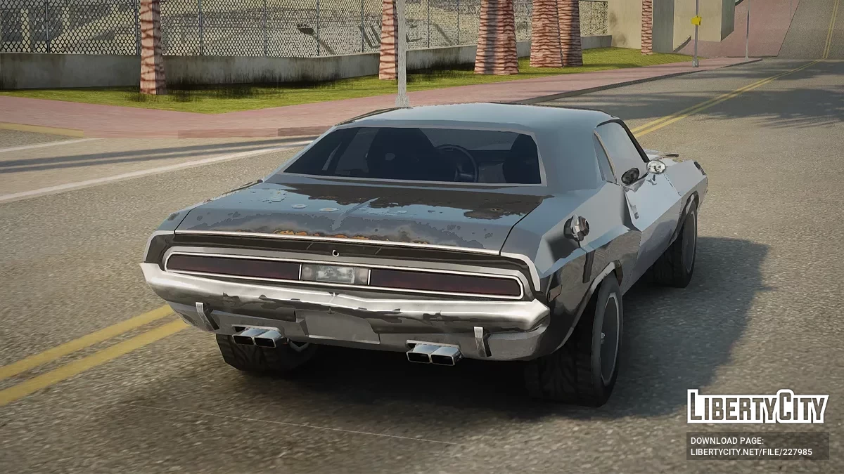 Ржавый Dodge Challenger 1972 / GTA San Andreas