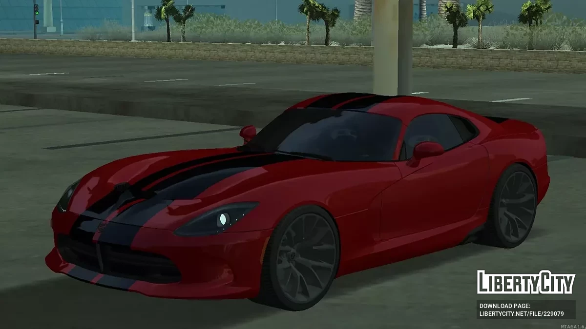Dodge Viper SRT GTS / GTA San Andreas