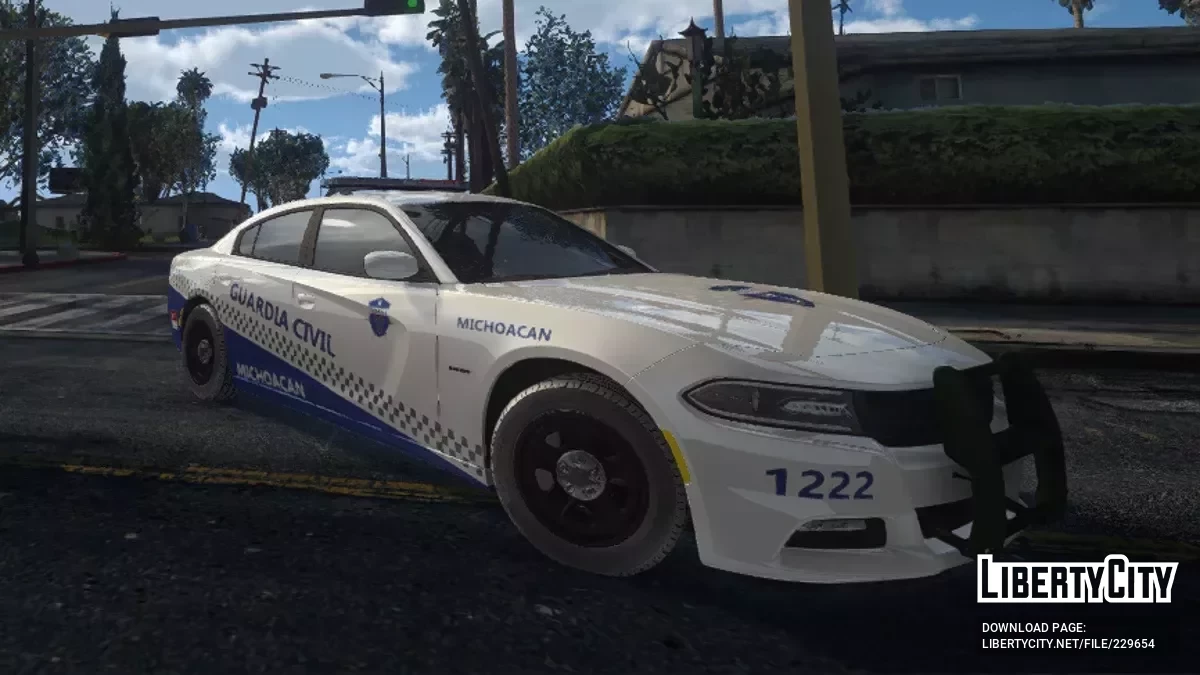 Dodge Charger Guardia Civil Michoacan / GTA San Andreas