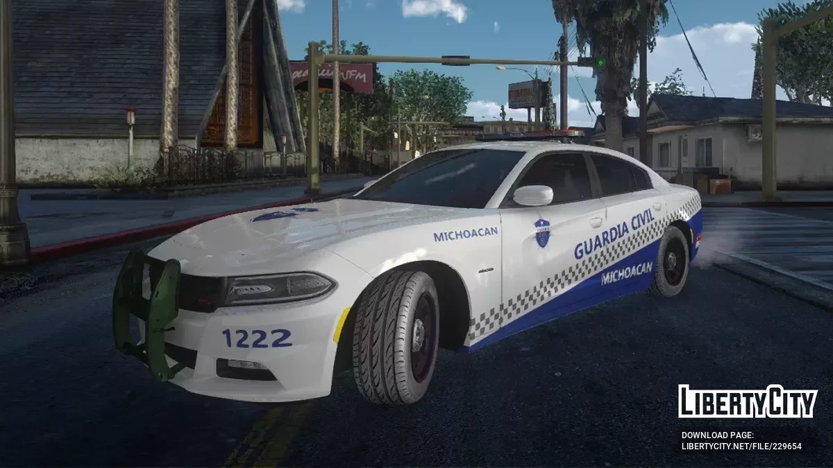 Dodge Charger Guardia Civil Michoacan / GTA San Andreas