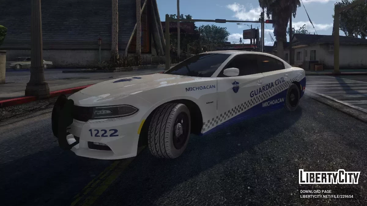 Dodge Charger Guardia Civil Michoacan / GTA San Andreas