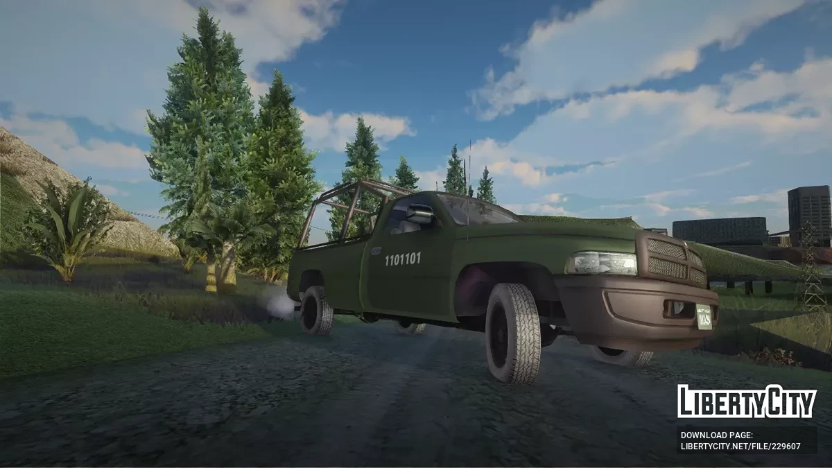 Dodge Ram 1998 Ejercito Mexicano / GTA San Andreas