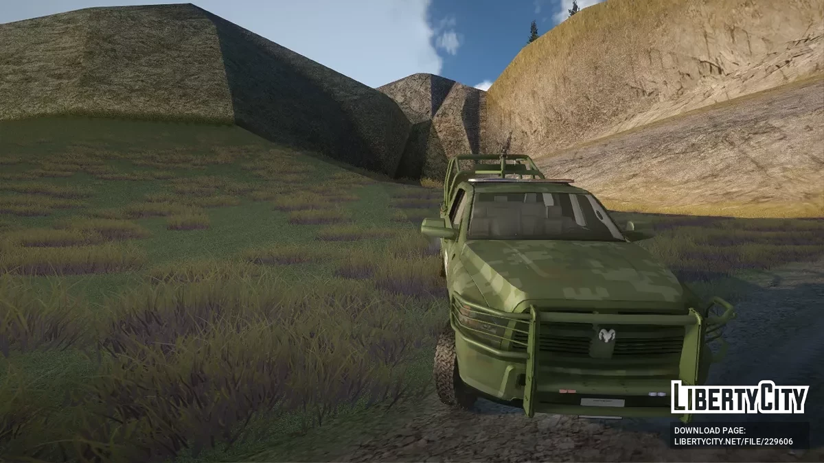 Dodge Ram 3500 Ejercito Mexicano Cromatica Bosque / GTA San Andreas
