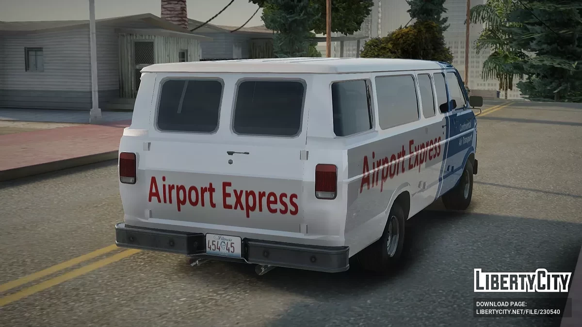 Dodge Ram Van 1989 Airport Express / GTA San Andreas