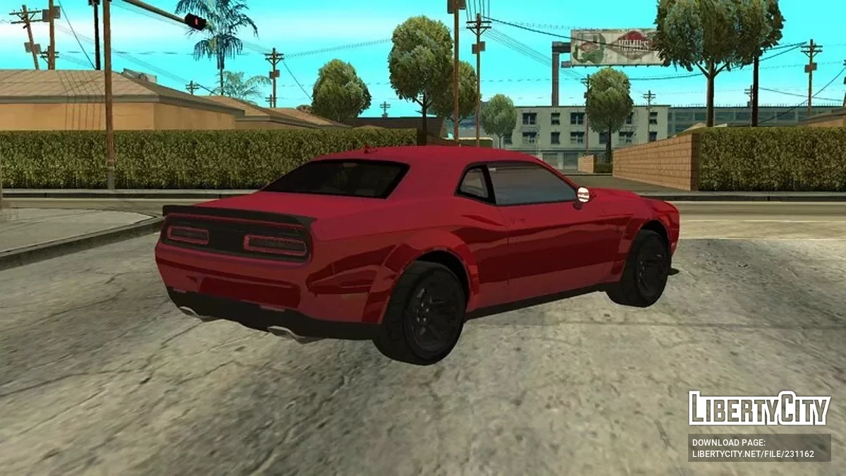 Dodge Challenger SRT Super Stock / GTA San Andreas