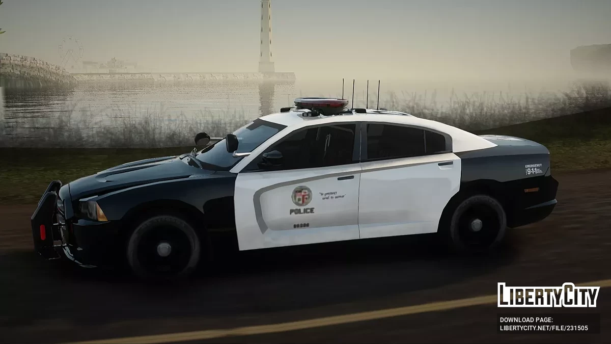 Dodge Charger Police Cruiser 2012 [ELM] / GTA San Andreas