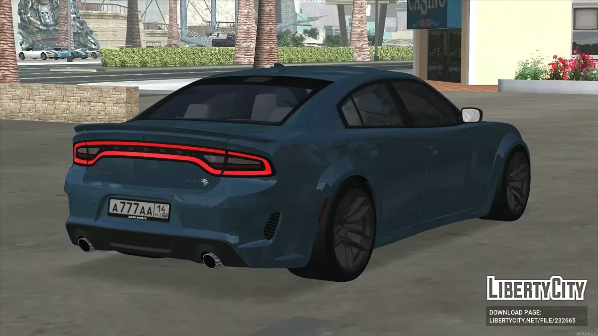 Dodge Charger SRT Hellcat + CCD / GTA San Andreas