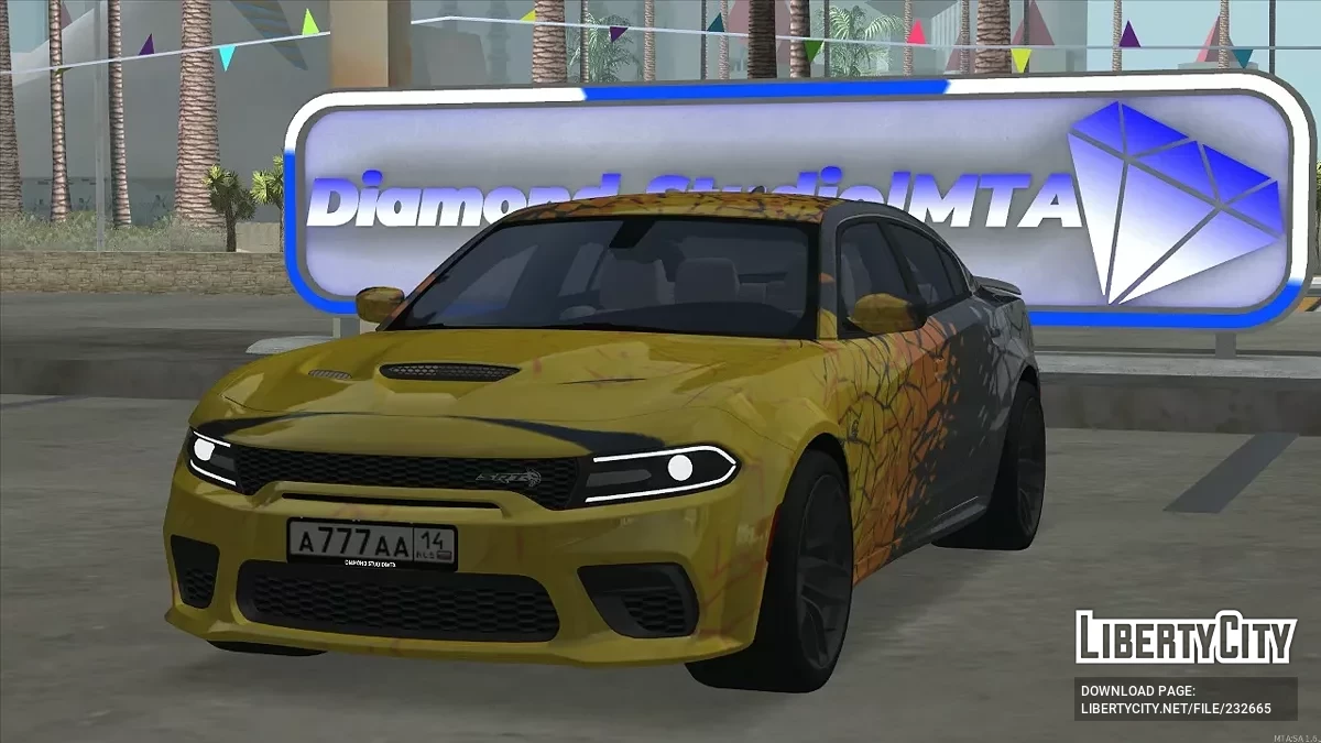Dodge Charger SRT Hellcat + CCD / GTA San Andreas