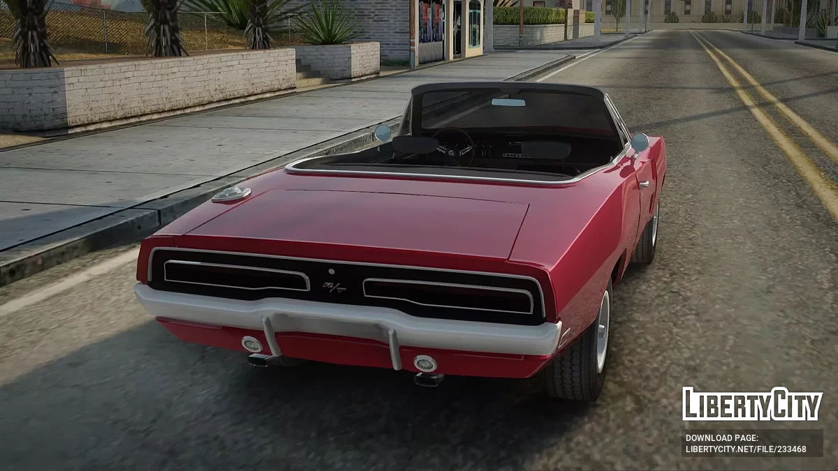 1969 Dodge Charger R/T Convertible / GTA San Andreas