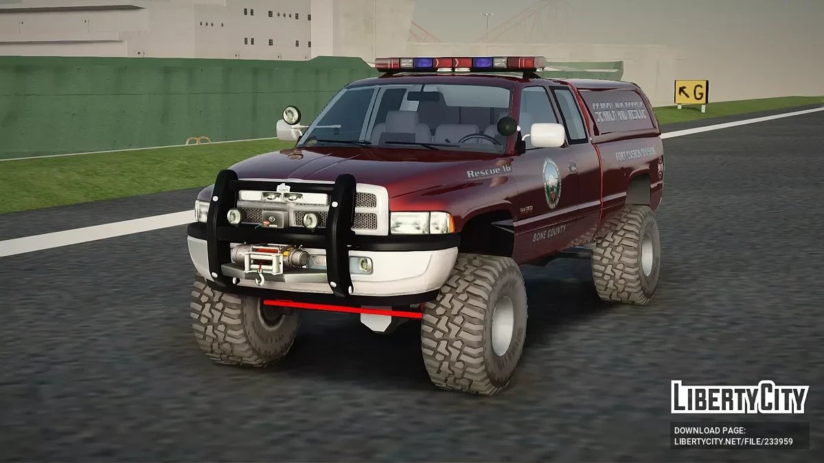 Dodge Ram 3500 Search and Rescue / GTA San Andreas