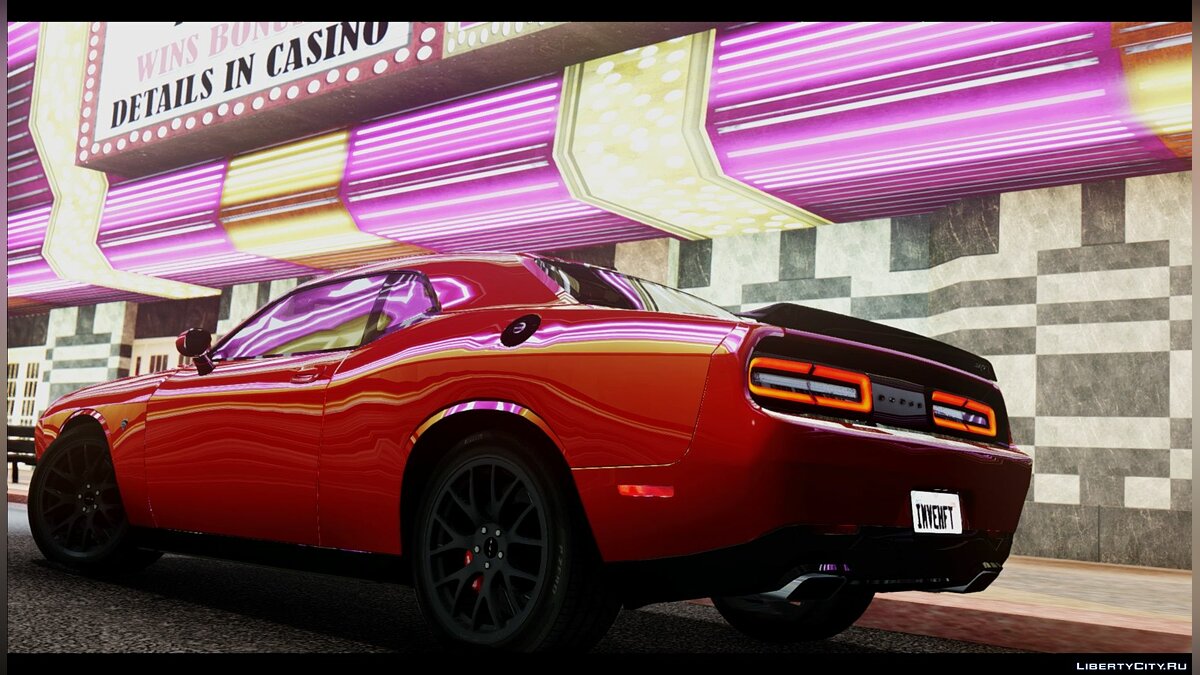2015 Dodge Challenger SRT Hellcat для GTA San Andreas - Картинка #2