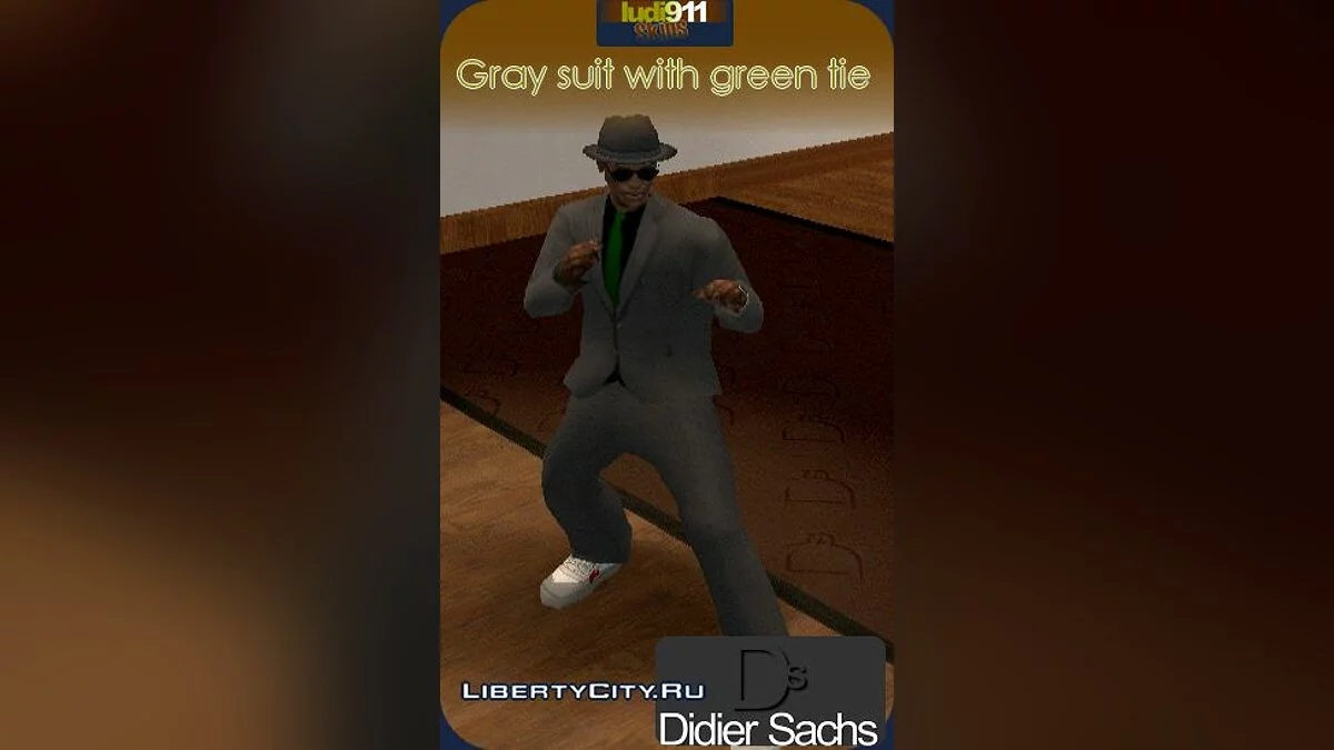 Suit With Green tie / GTA San Andreas