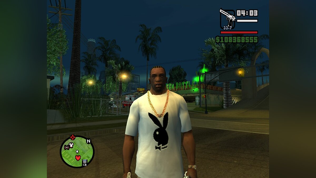 Скачать PLAYBOY T-SHIRT для GTA San Andreas