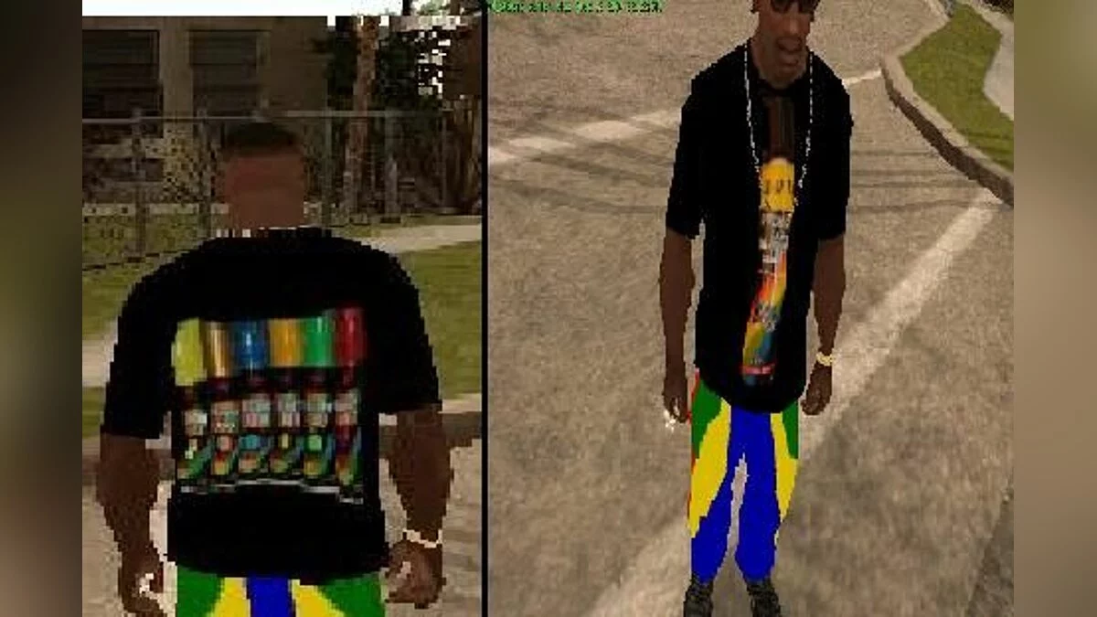 Графити-футболка / GTA San Andreas
