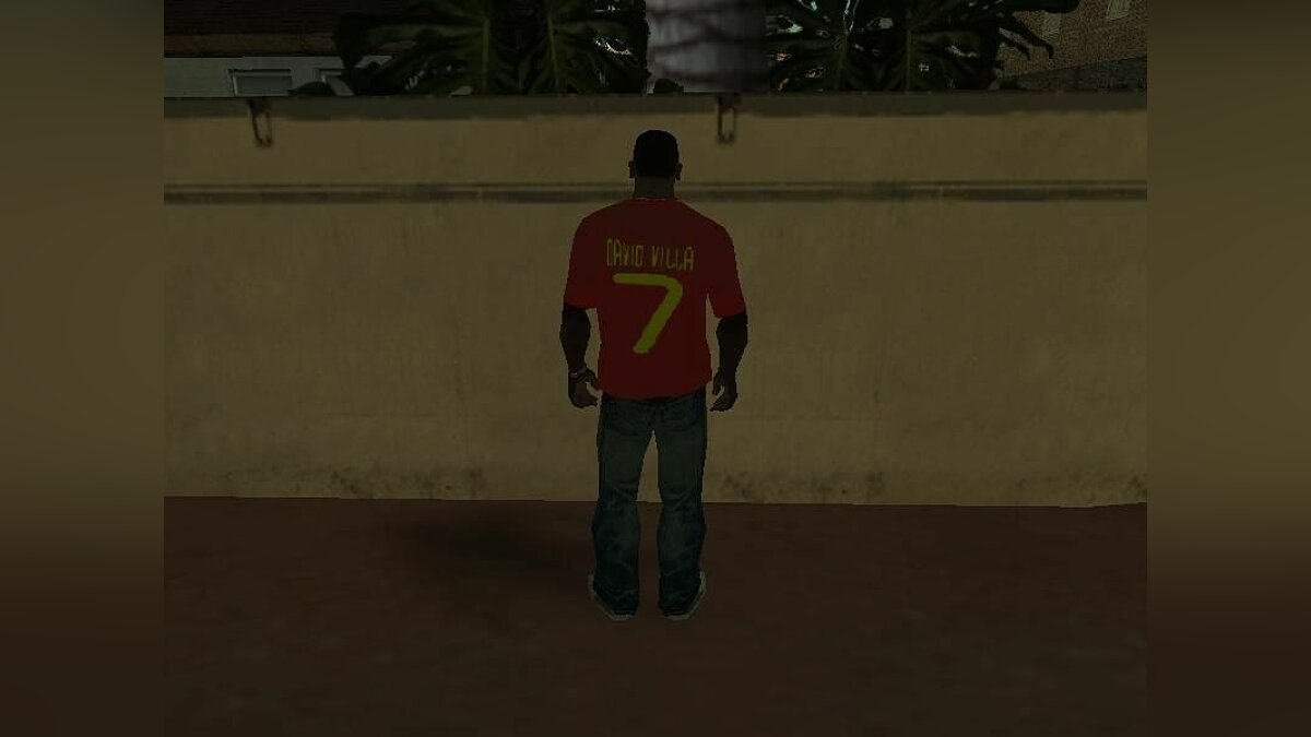 David Villa shirt для GTA San Andreas - Картинка #1