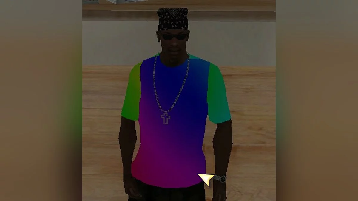 Футболка Радуга / GTA San Andreas