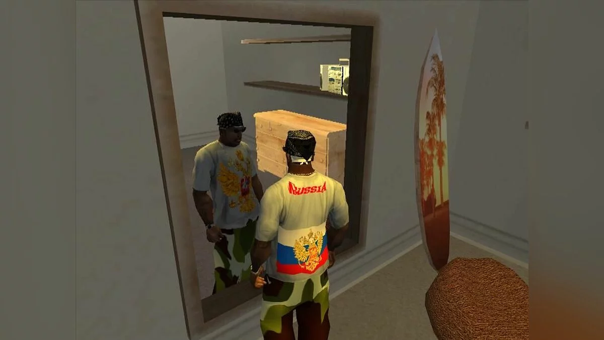 Футболка Россия / GTA San Andreas