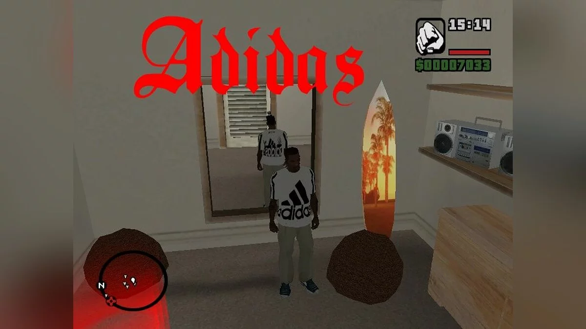 Футболка Adidas / GTA San Andreas