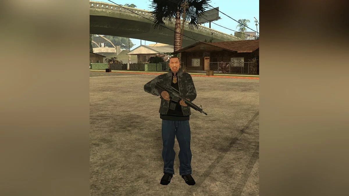 Крутая военная куртка / GTA San Andreas