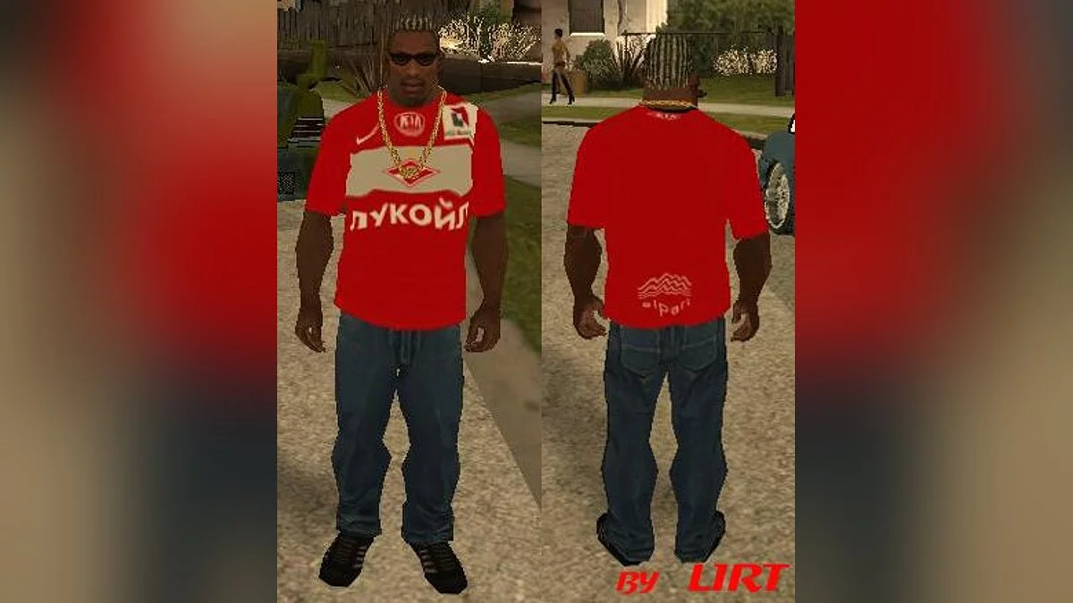 Майка ФК Спартак / GTA San Andreas