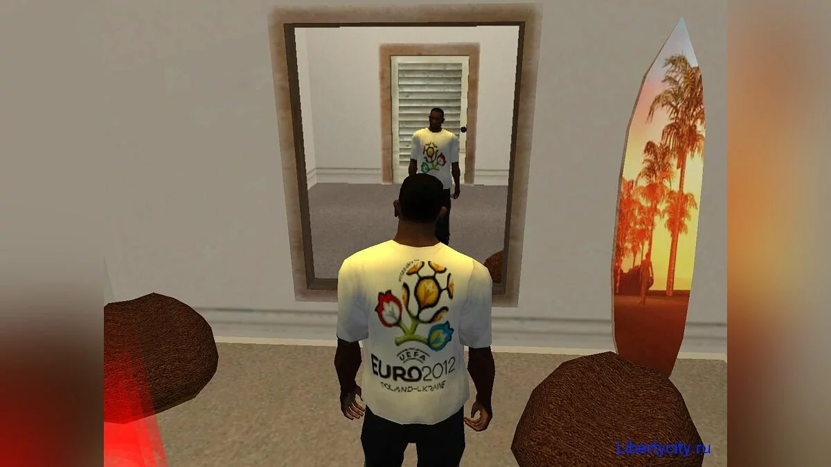Футболка Euro 2012 / GTA San Andreas