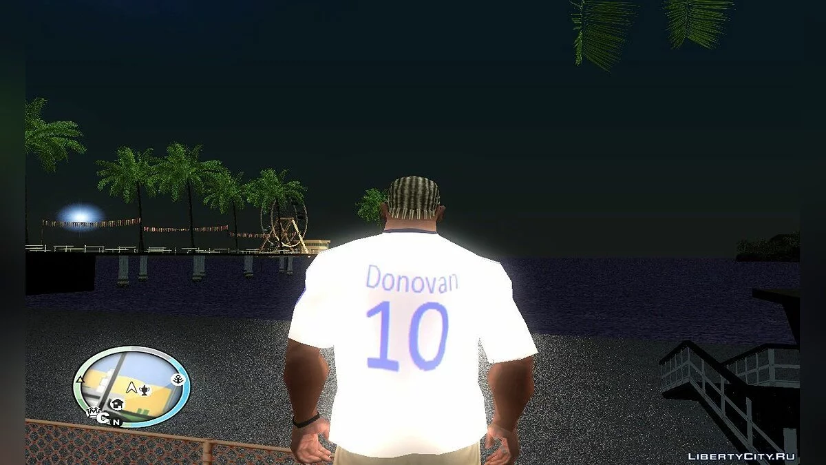 Форма ФК Los Angeles Galaxy / GTA San Andreas