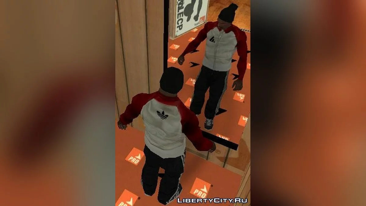 Пак футболок adidas / GTA San Andreas