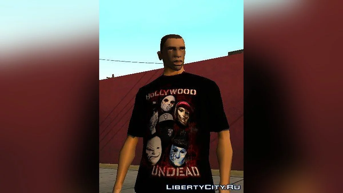 Футболки Hollywood undead / GTA San Andreas