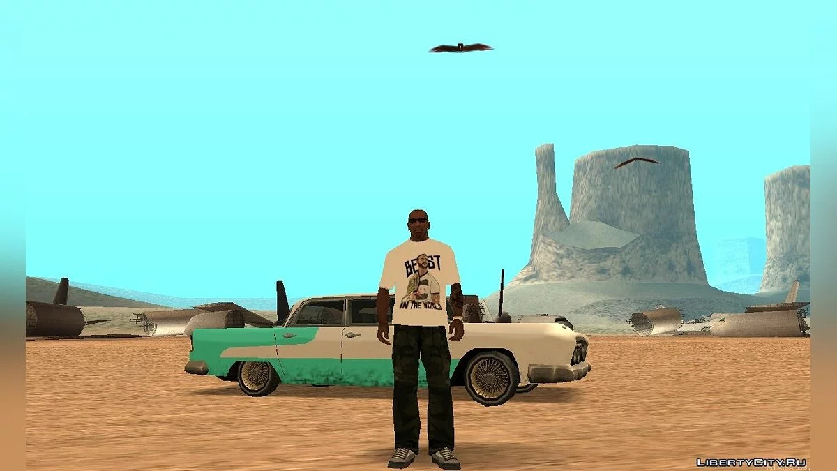Футболка CM Punk / GTA San Andreas
