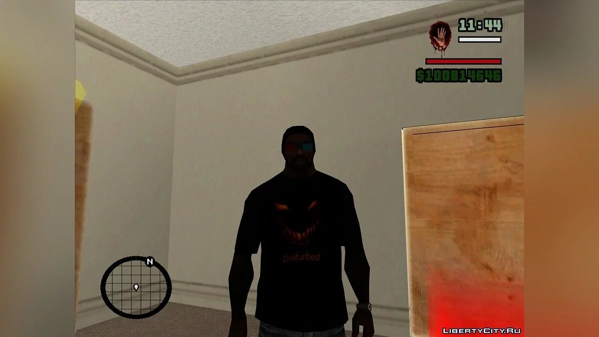 Disturbed t-shirt / GTA San Andreas