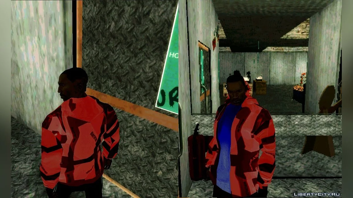Совершенно новые куртки / GTA San Andreas