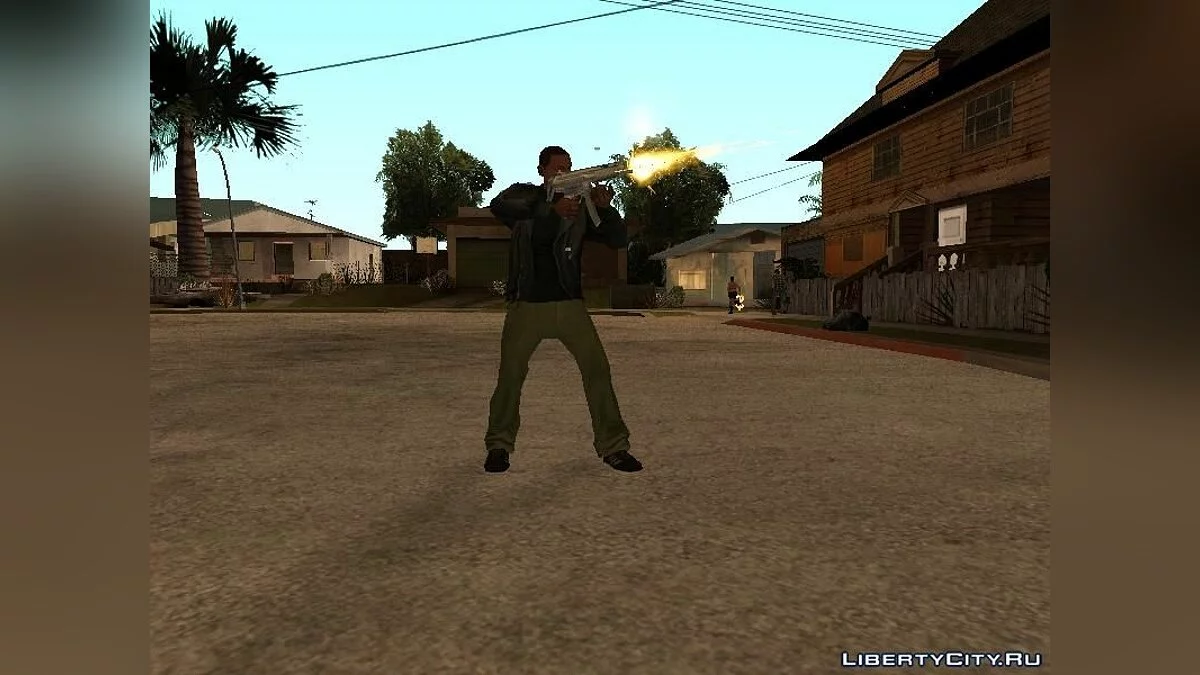 Карл в одежде Клода / GTA San Andreas