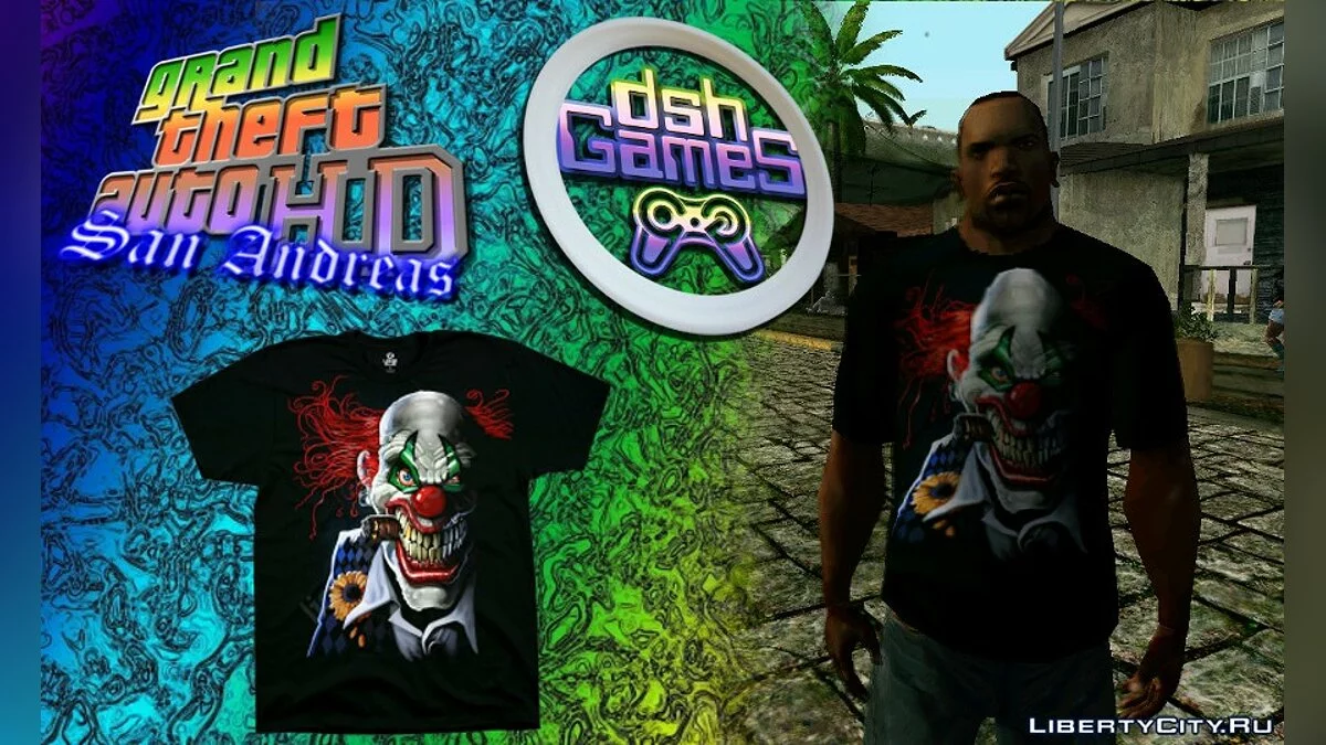 GTA San andreas HD: Футболки / GTA San Andreas