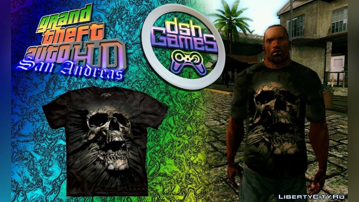 GTA San andreas HD: Футболки / GTA San Andreas